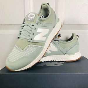 New Balance WRL247TC in Silver Mint/Angora Sz8.5